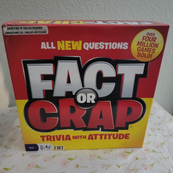 Game Time Other - 🎡🎪GAME NIGHT🎡🎪 Fact or Crap Trivia Game